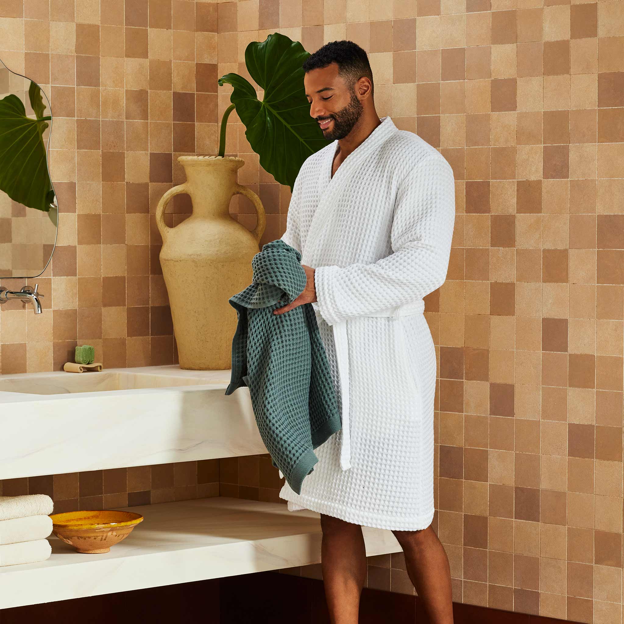 Dreamweave Waffle Robe T3