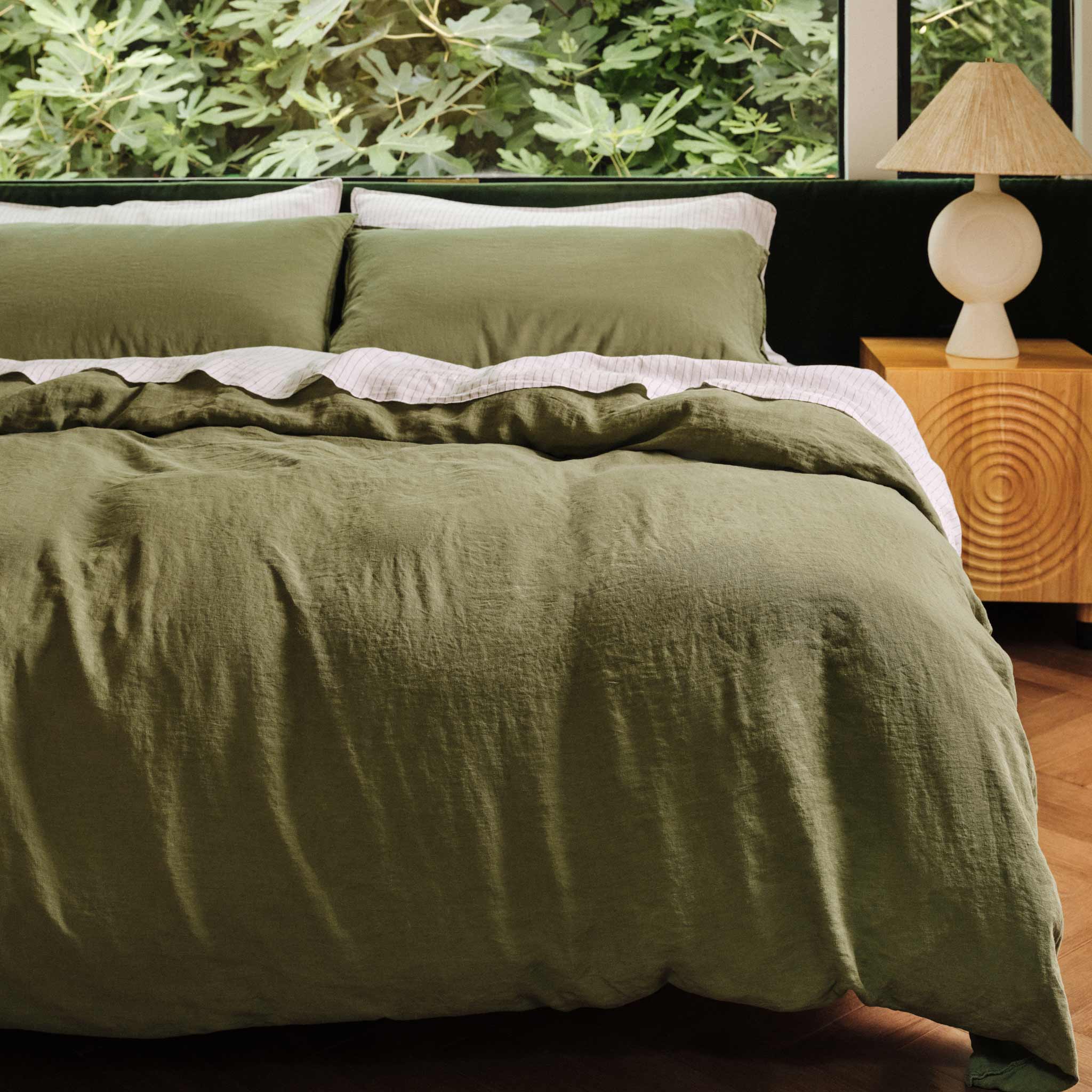 Washed European Linen Duvet Set L3