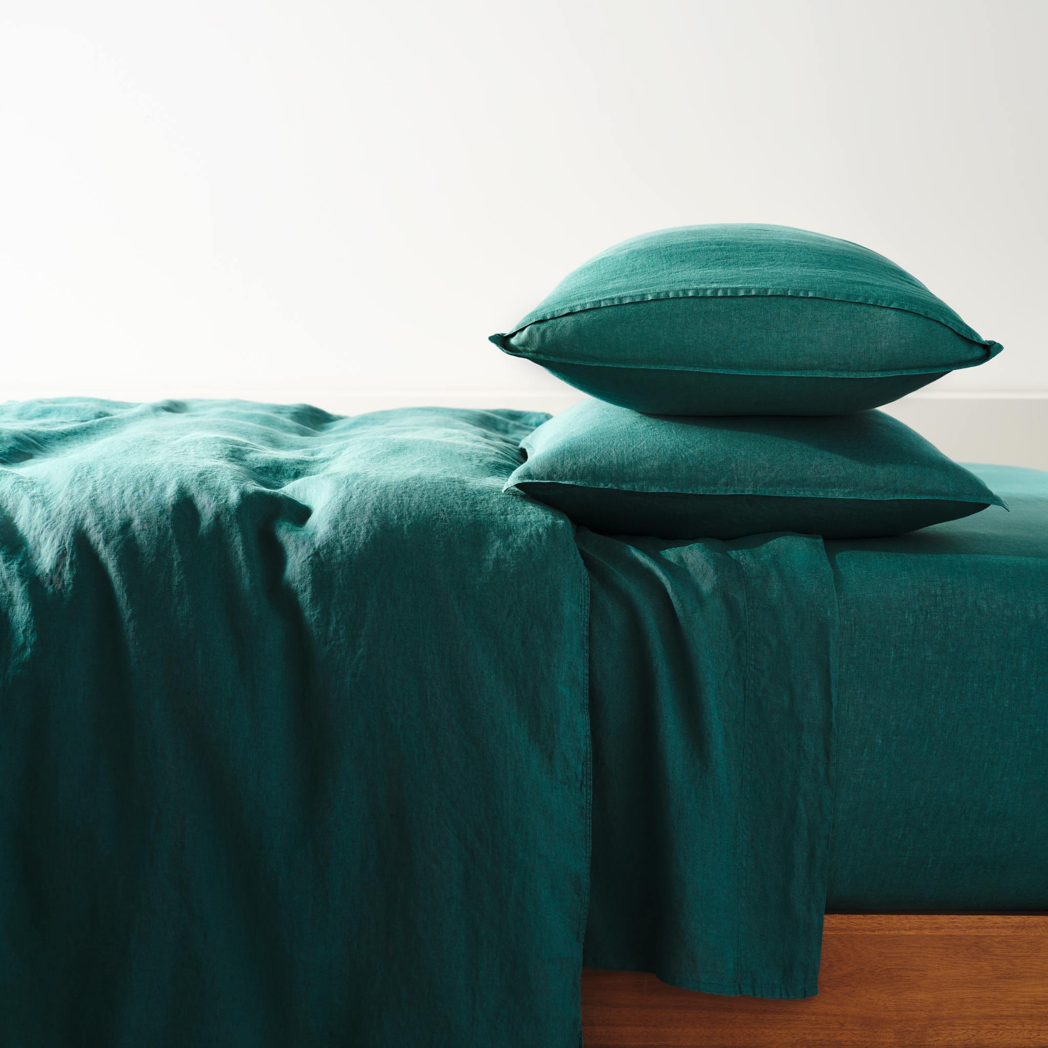 Washed European Linen Core Sheet Set B5
