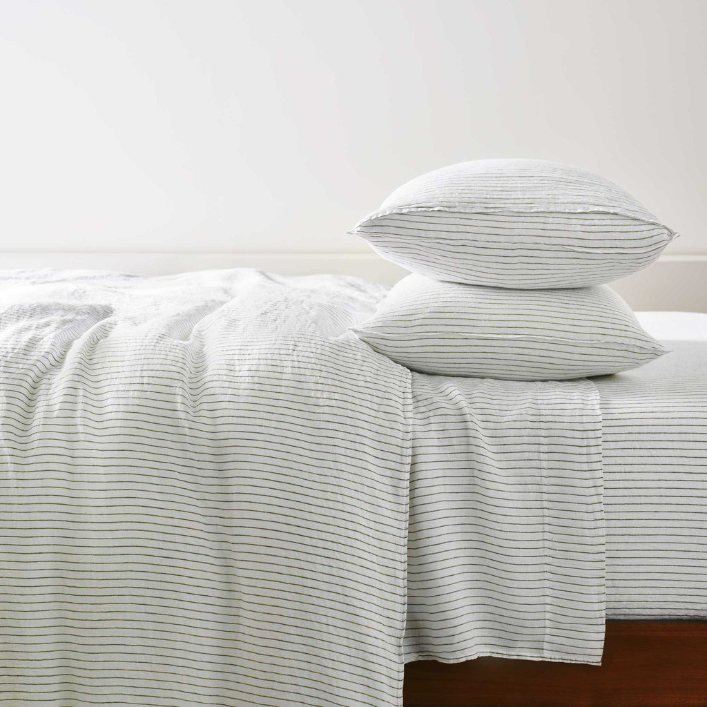 Washed European Linen Core Sheet Set B5
