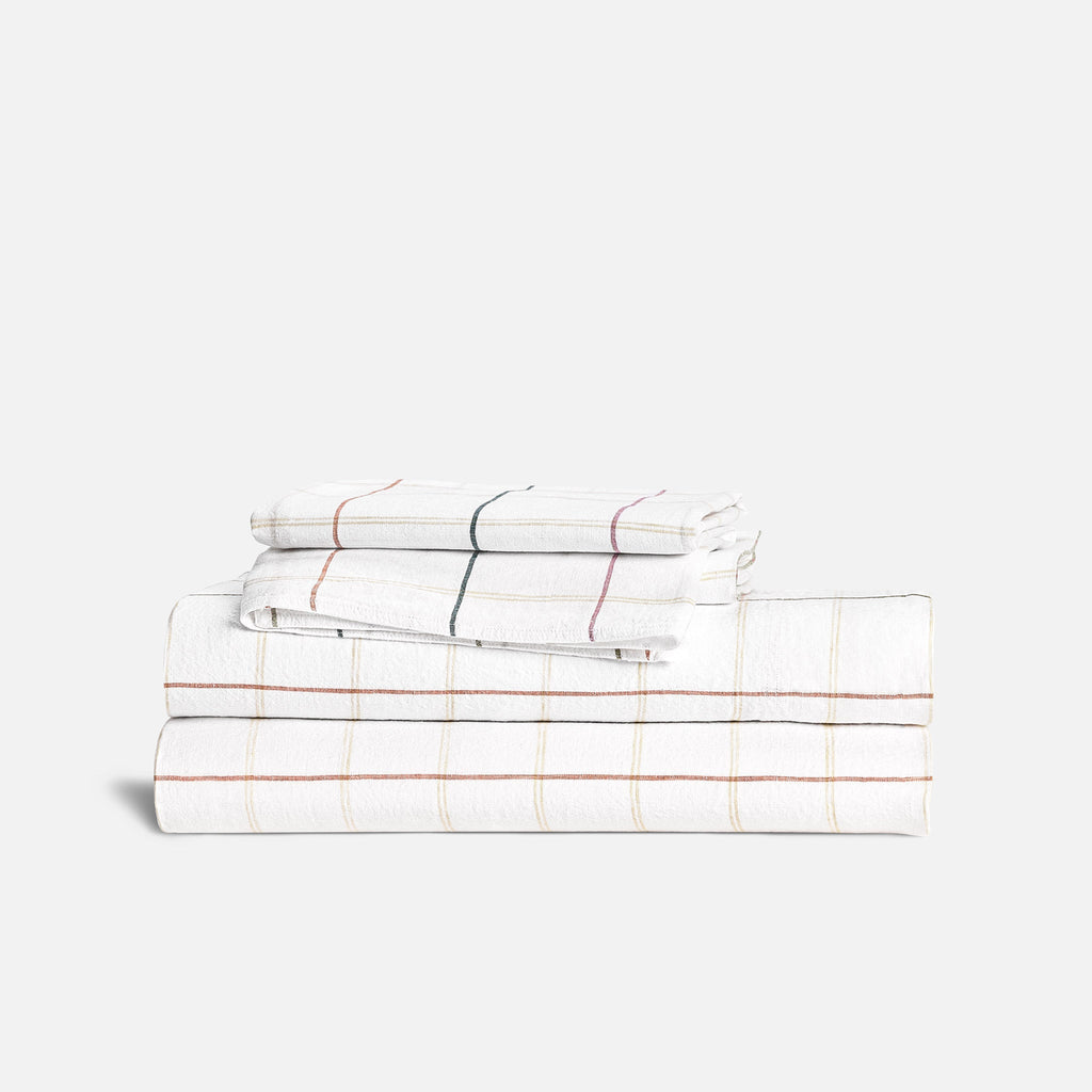 Washed European Linen Core Sheet Set B5