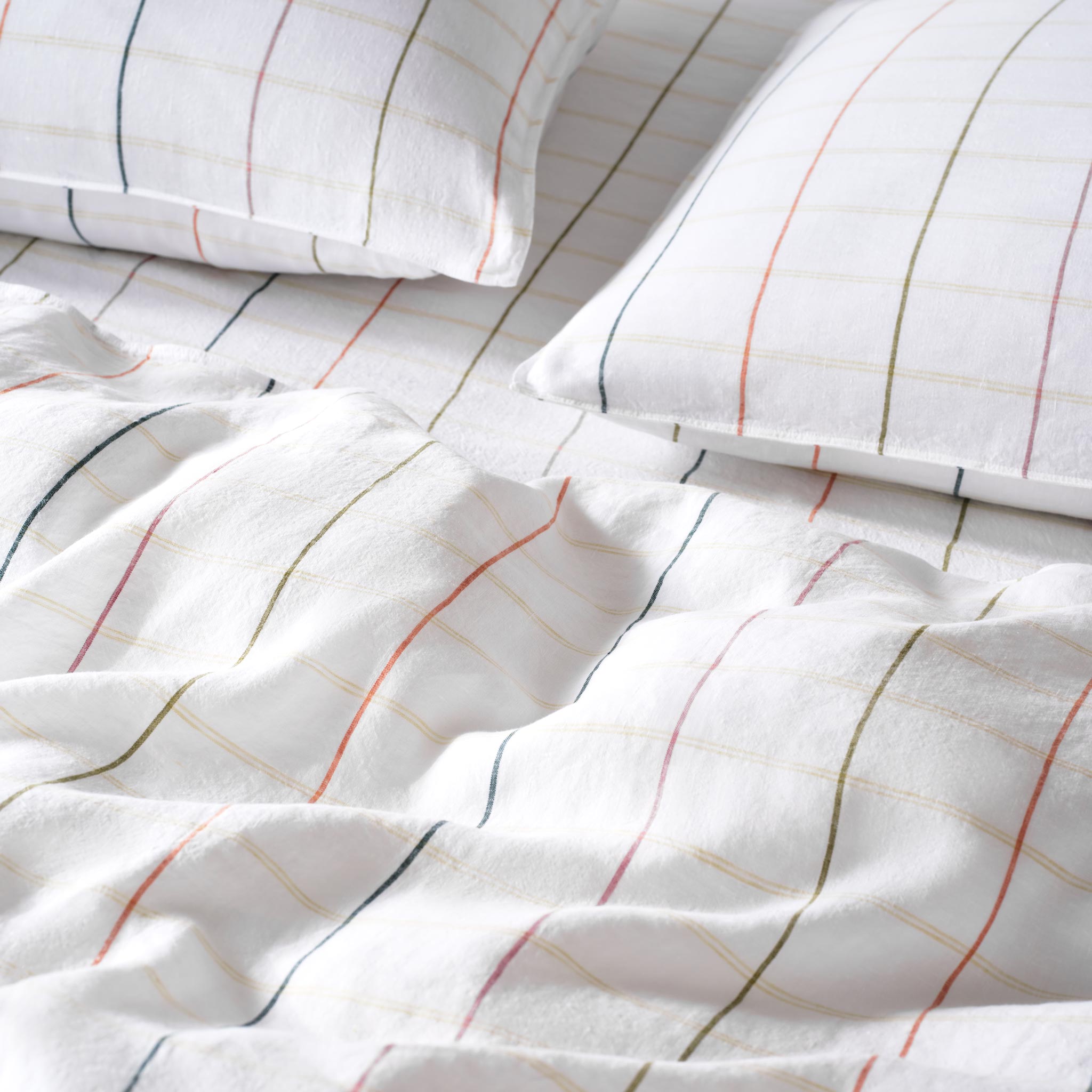 Washed European Linen Core Sheet Set B5