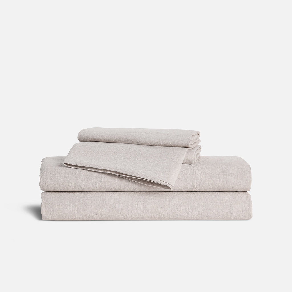 Washed European Linen Core Sheet Set B5