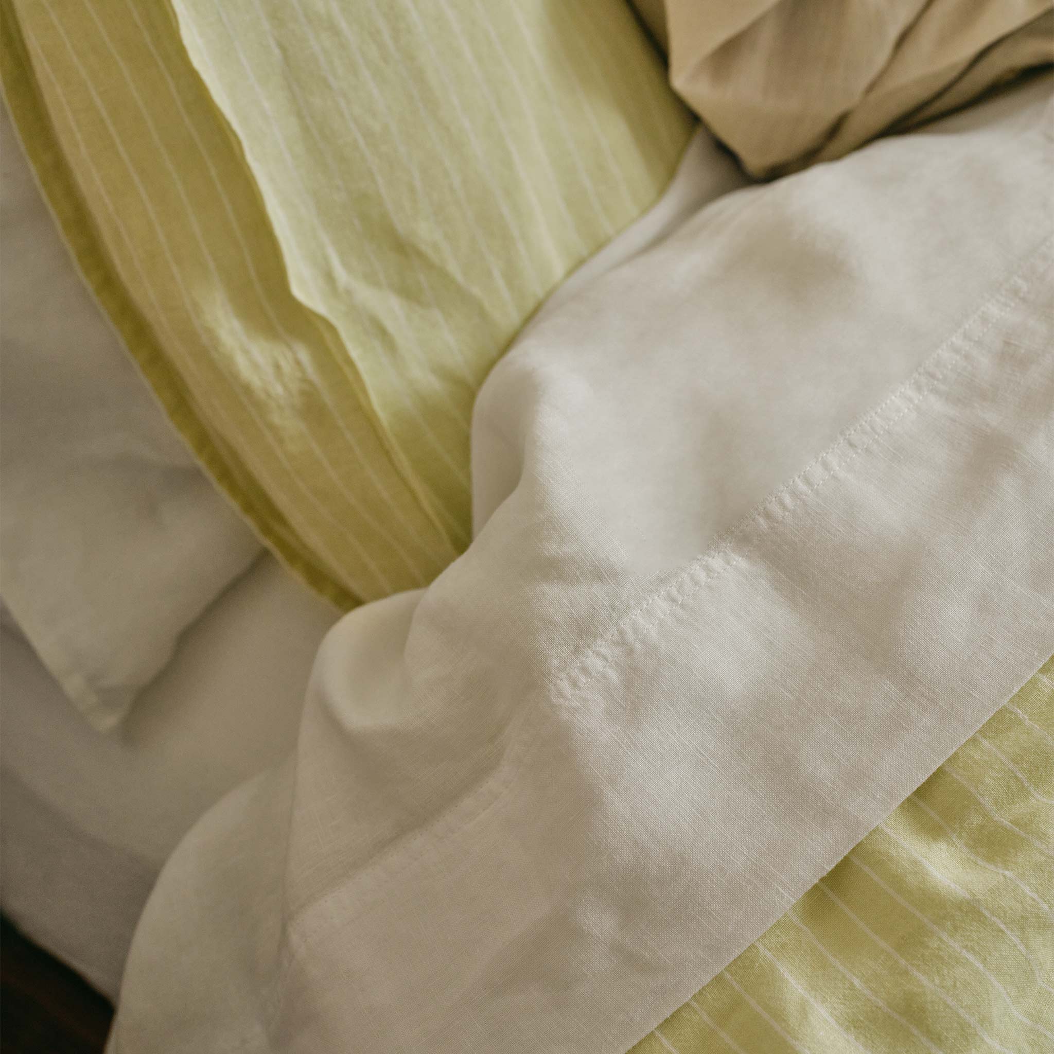 Washed European Linen Core Sheet Set B5