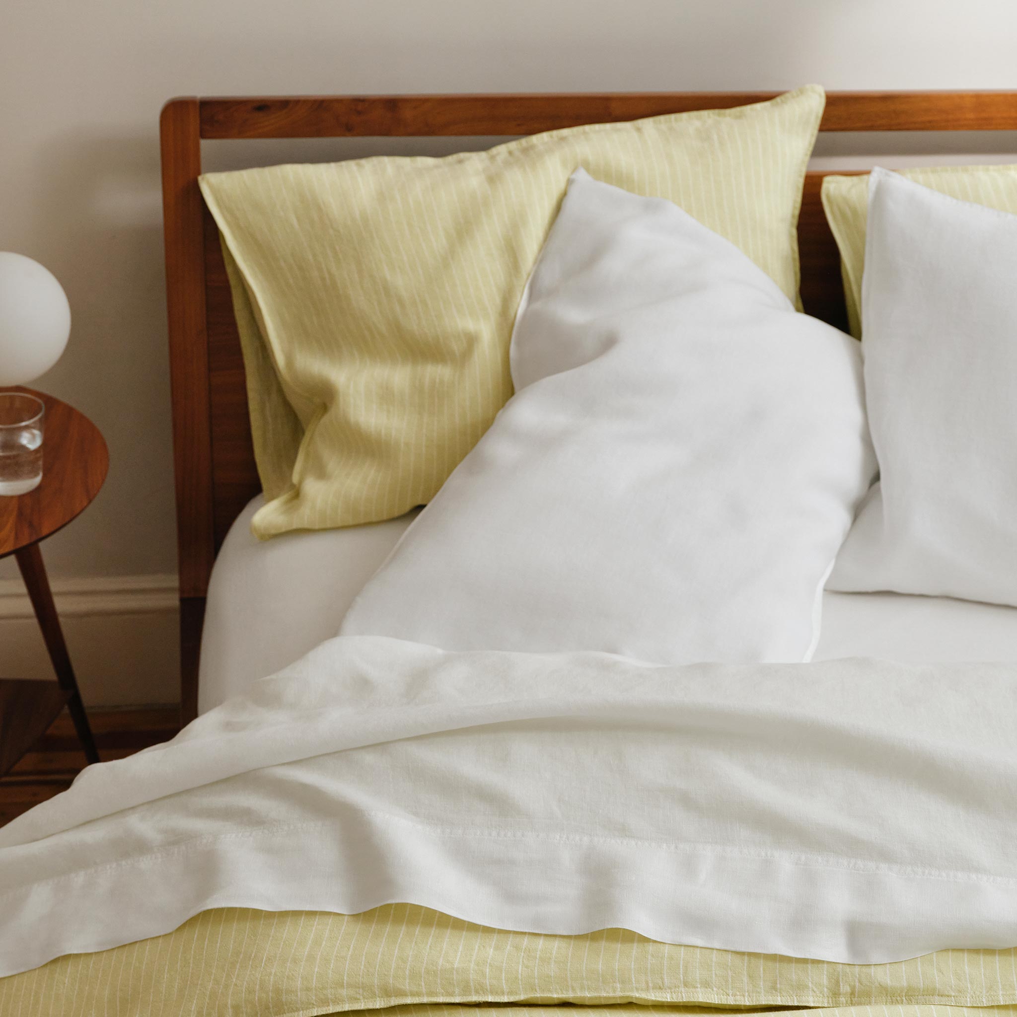 Washed European Linen Core Sheet Set B5