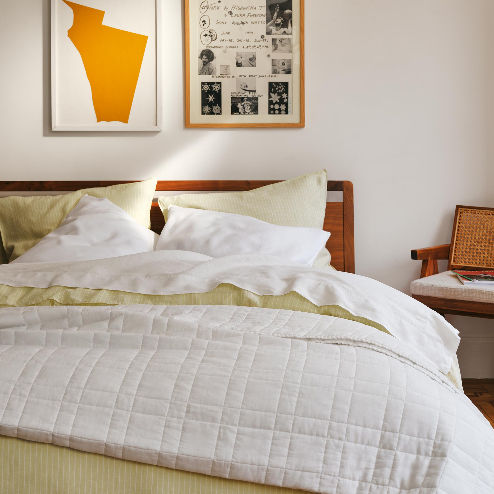 Washed European Linen Core Sheet Set B5