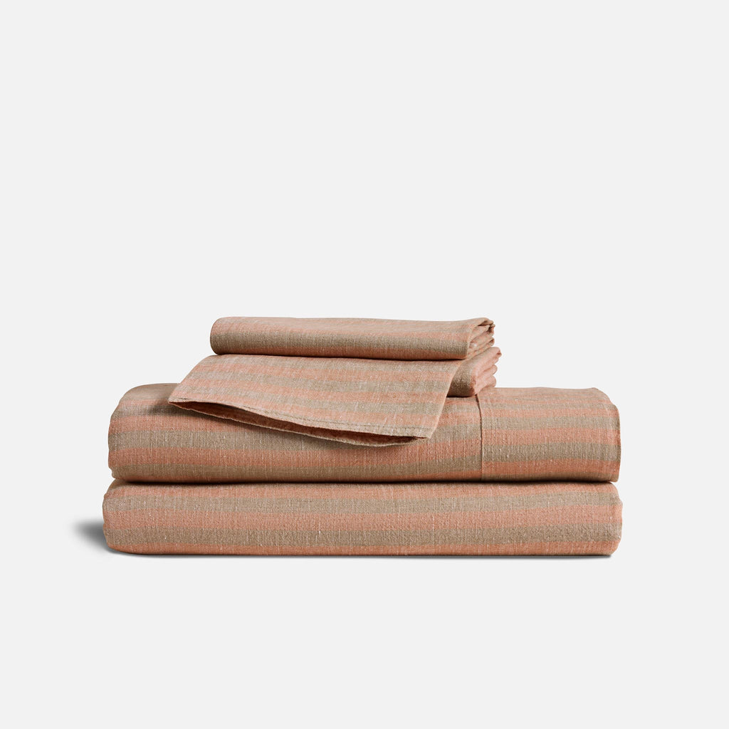 Washed European Linen Core Sheet Set B5