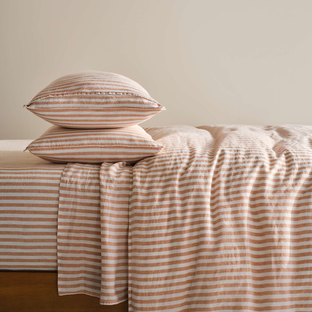 Washed European Linen Core Sheet Set B5