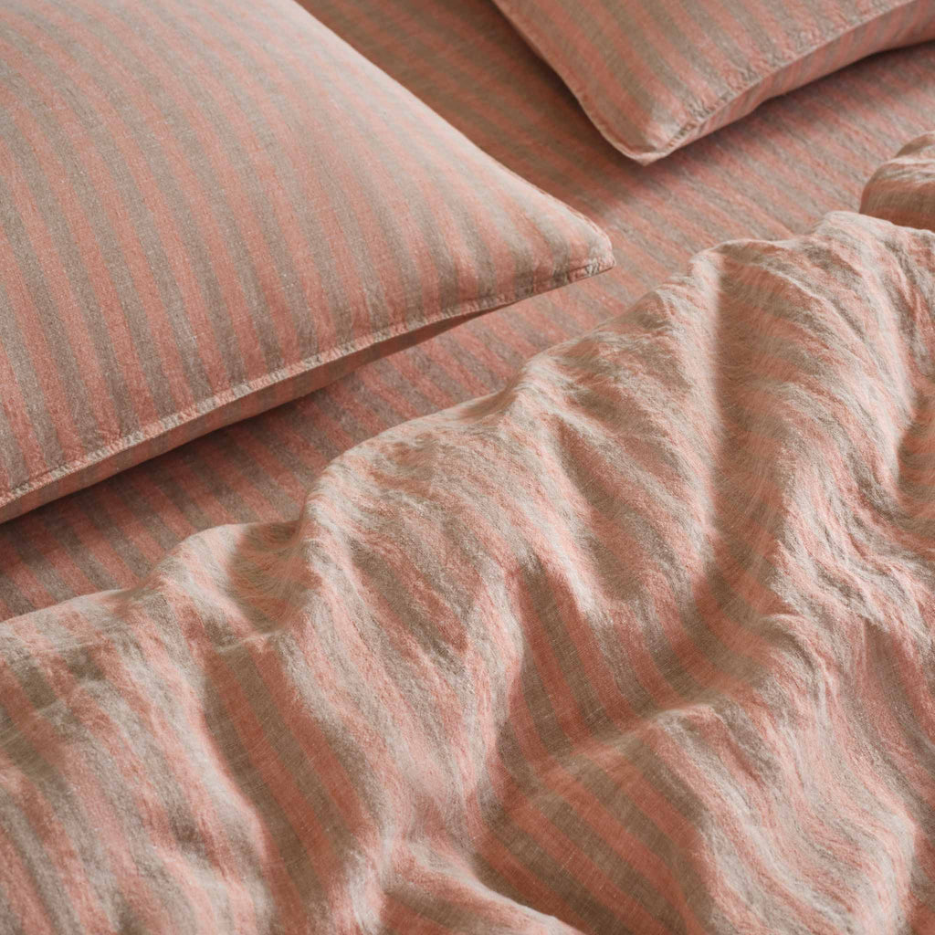 Washed European Linen Core Sheet Set B5