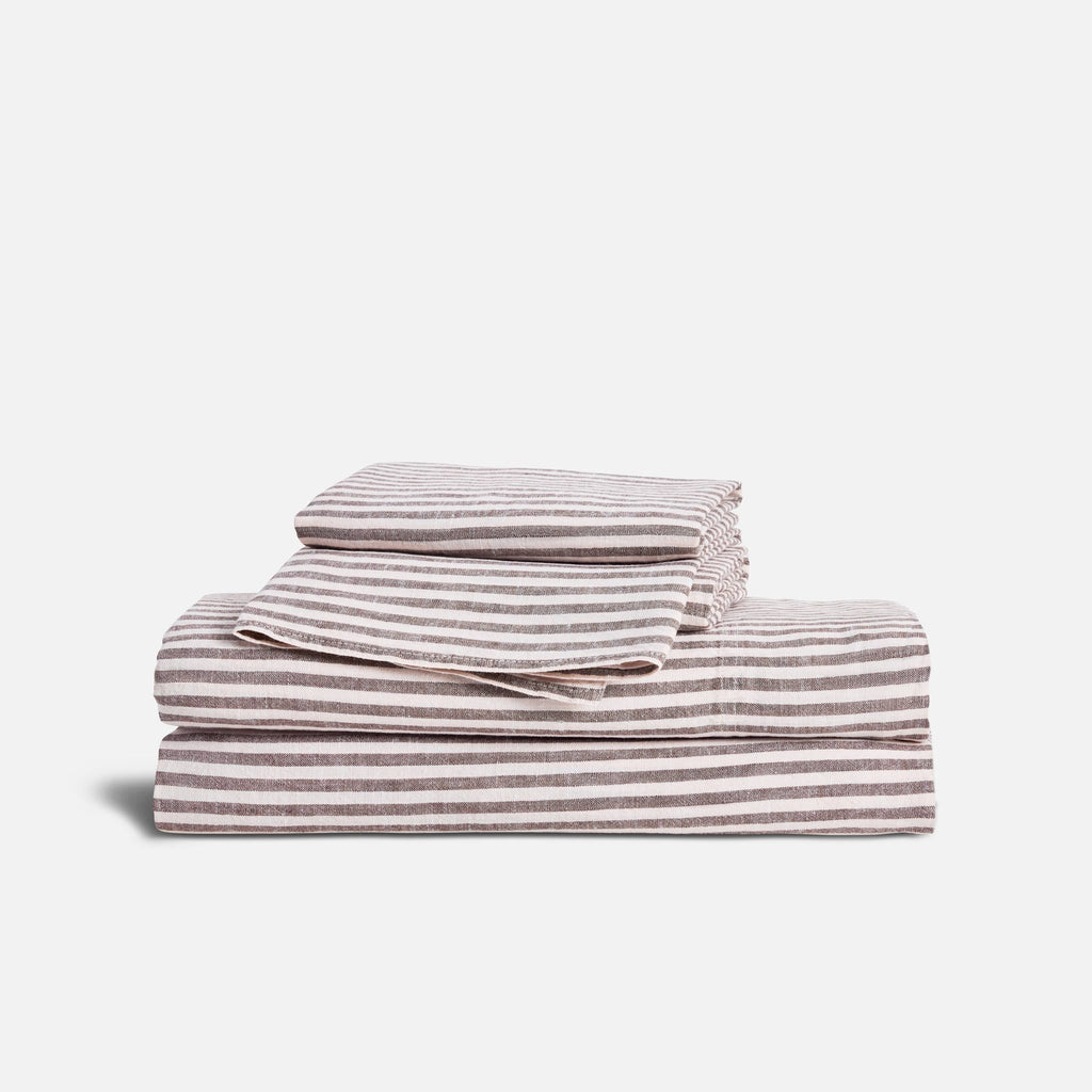 Washed European Linen Core Sheet Set B5