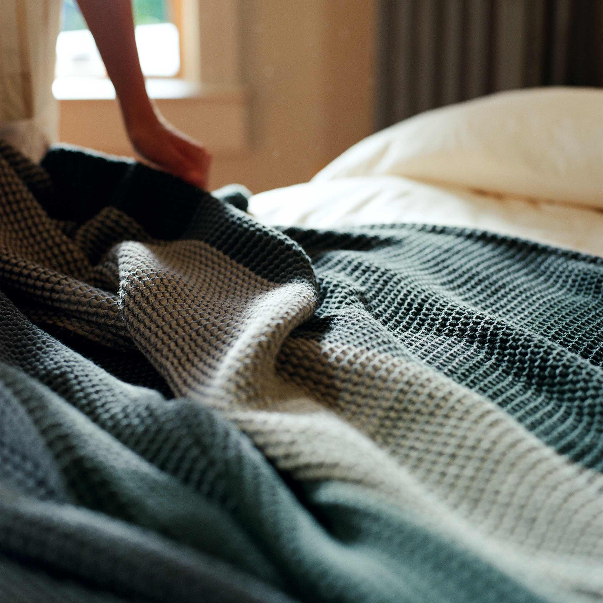 Dreamweave Waffle Bed Blanket B4