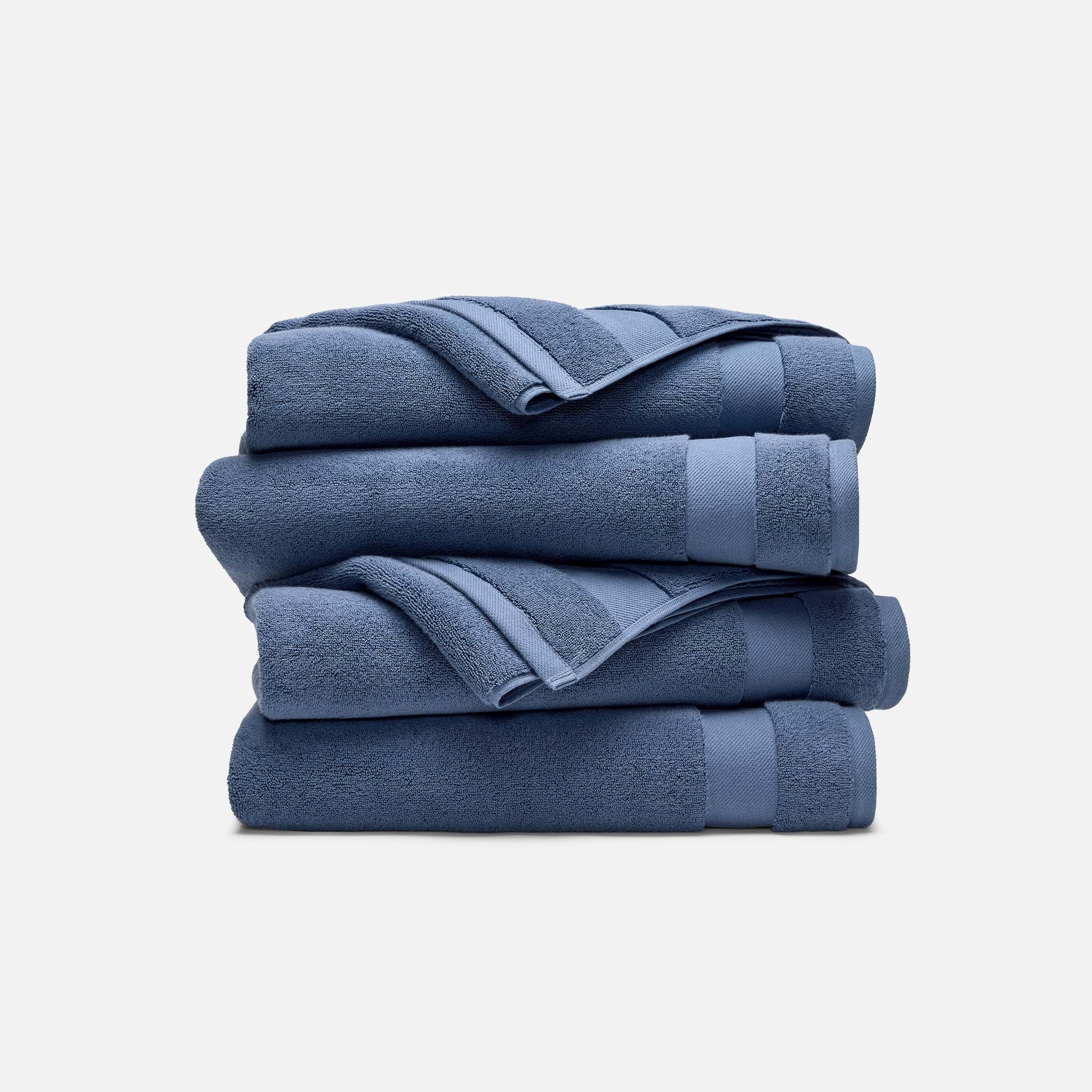 Super-Plush Set of 4 Bath Towel Bundle J0