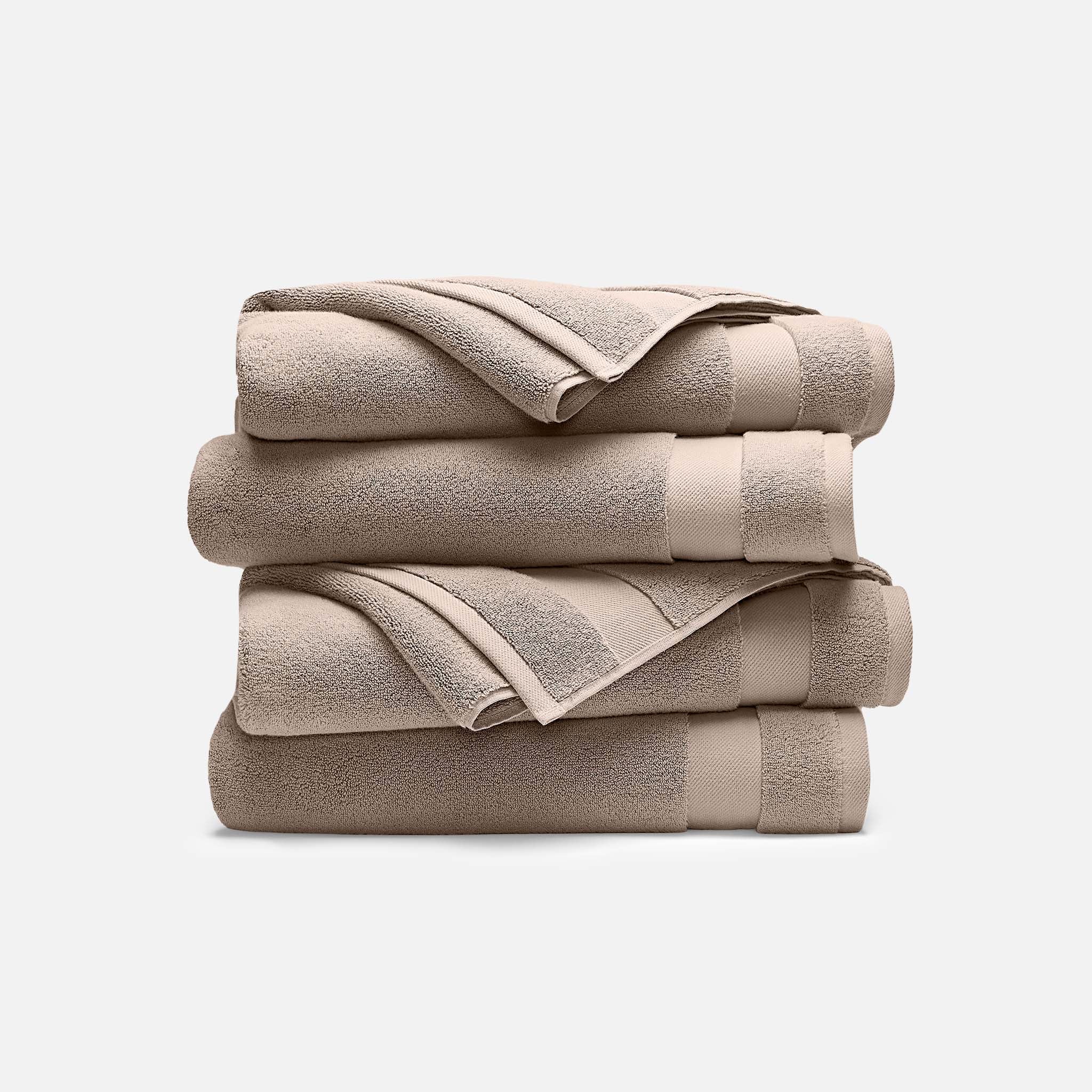 Super-Plush Set of 4 Bath Towel Bundle J0