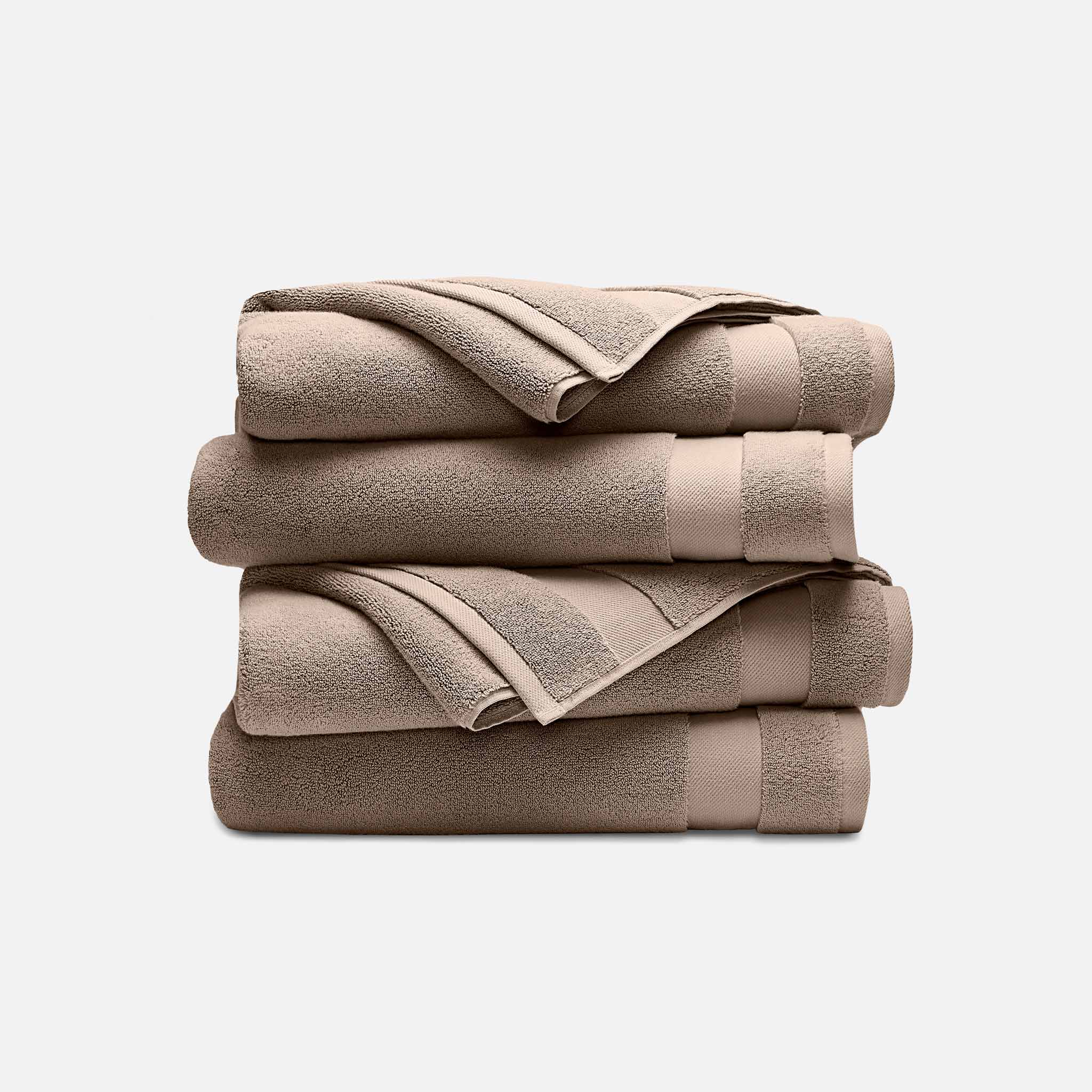 Super-Plush Set of 4 Bath Towel Bundle J0