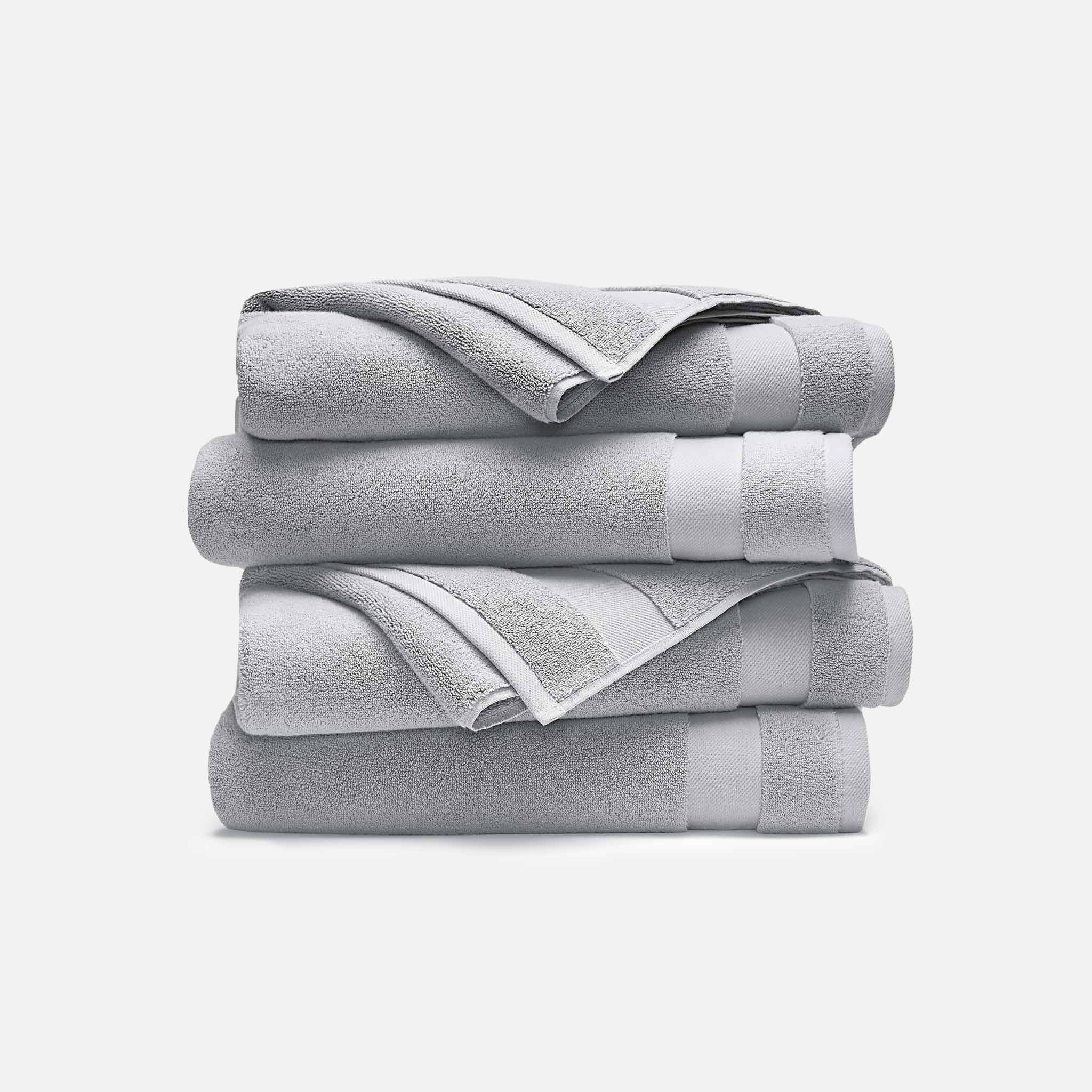 Super-Plush Set of 4 Bath Towel Bundle H0