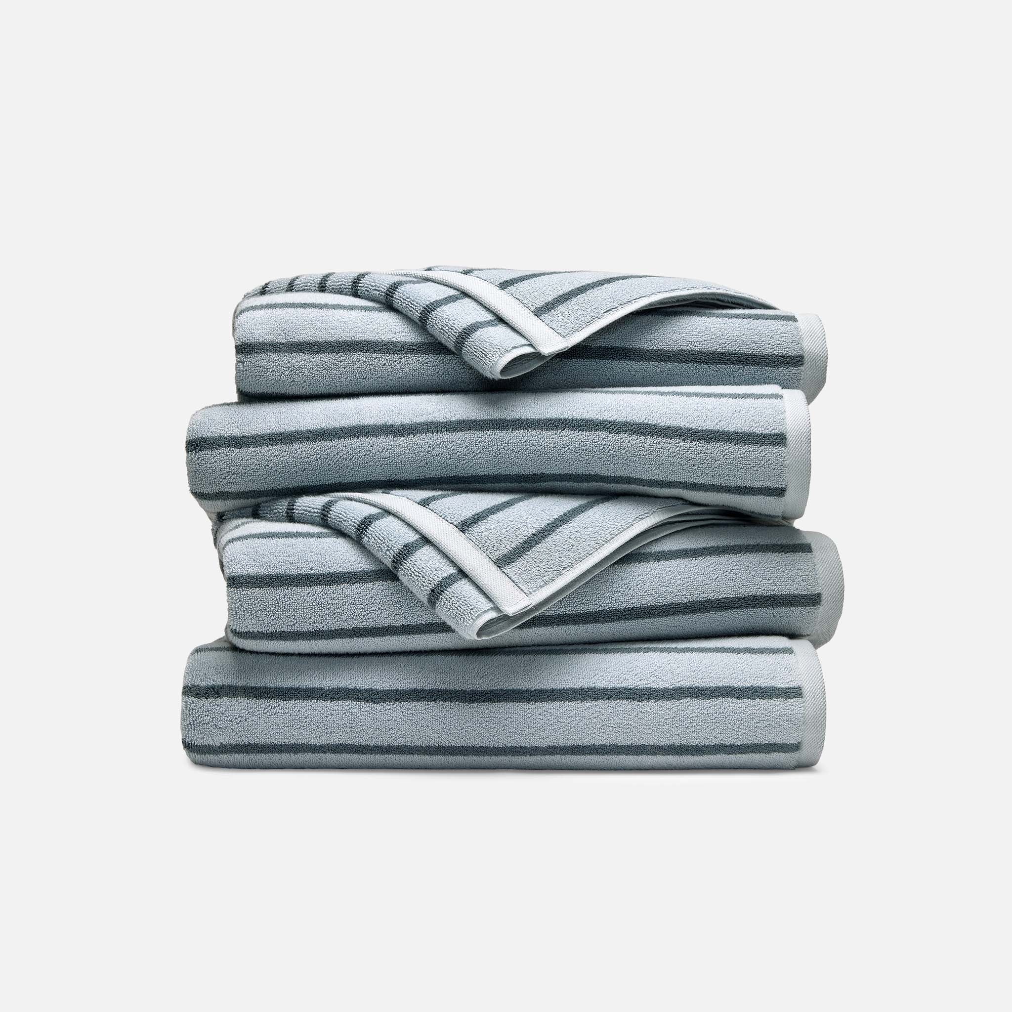 Super-Plush Set of 4 Bath Towel Bundle H0