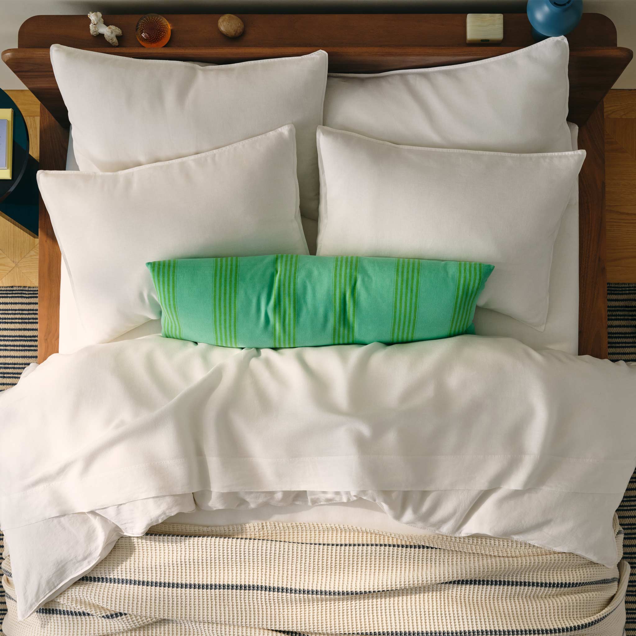 Washed European Linen Core Sheet Set B5