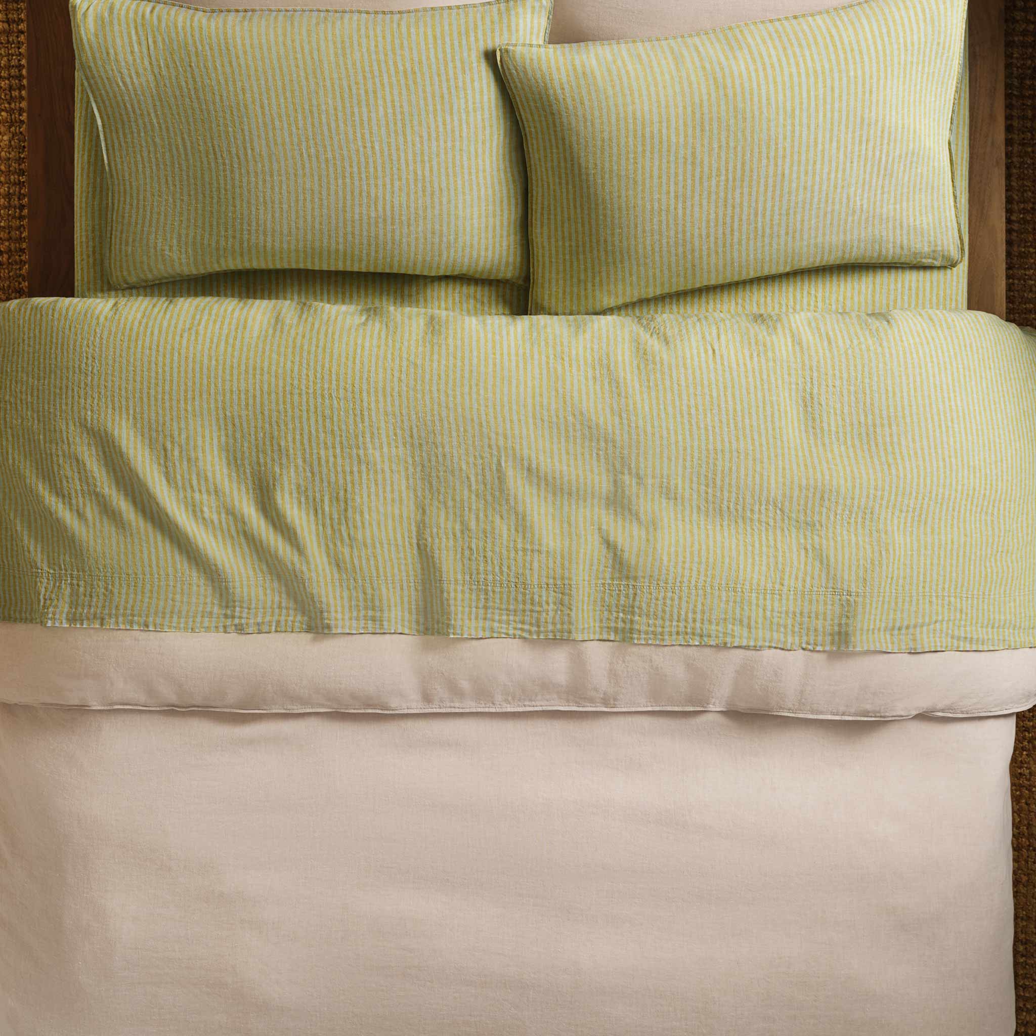 Washed European Linen Core Sheet Set B5