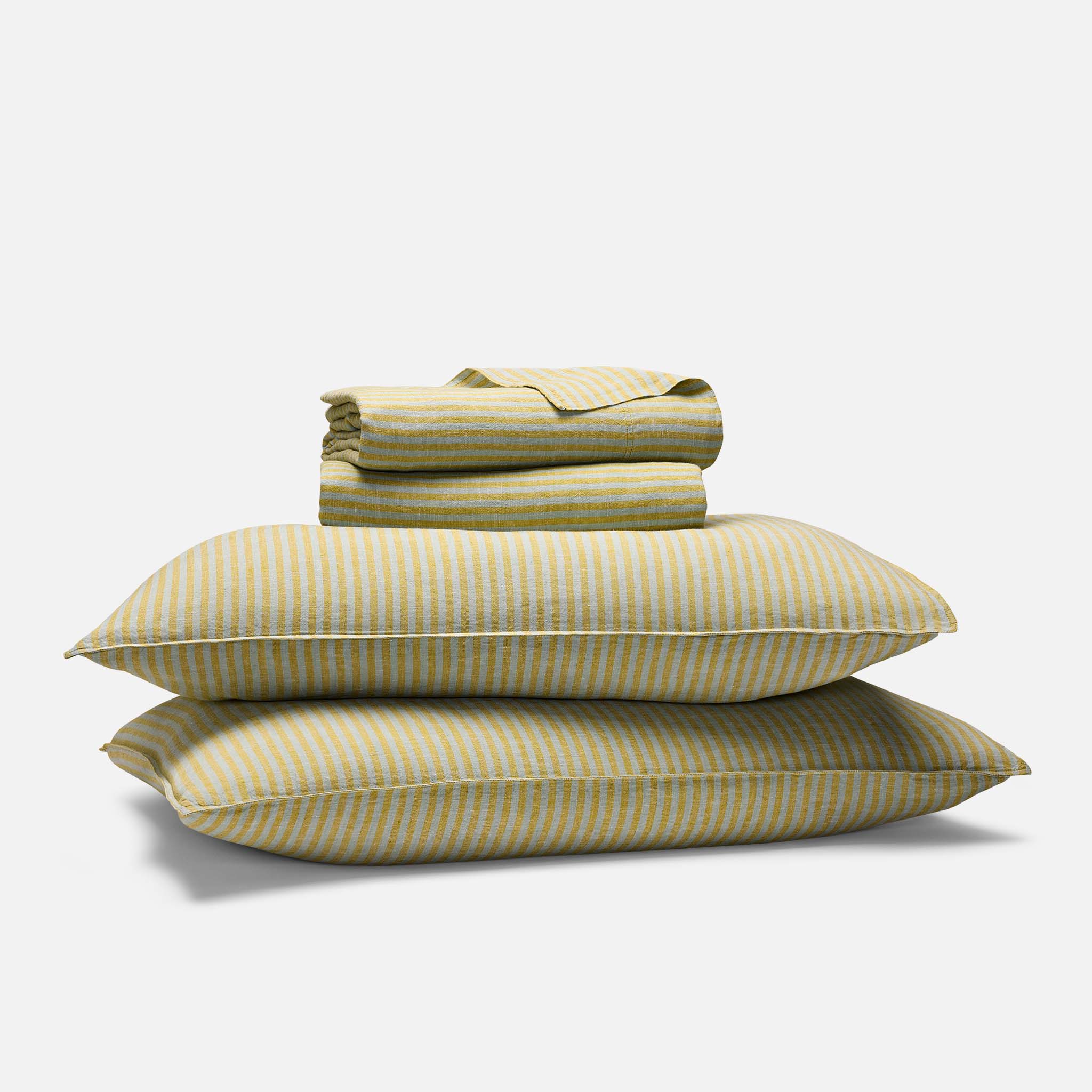 Washed European Linen Core Sheet Set B5