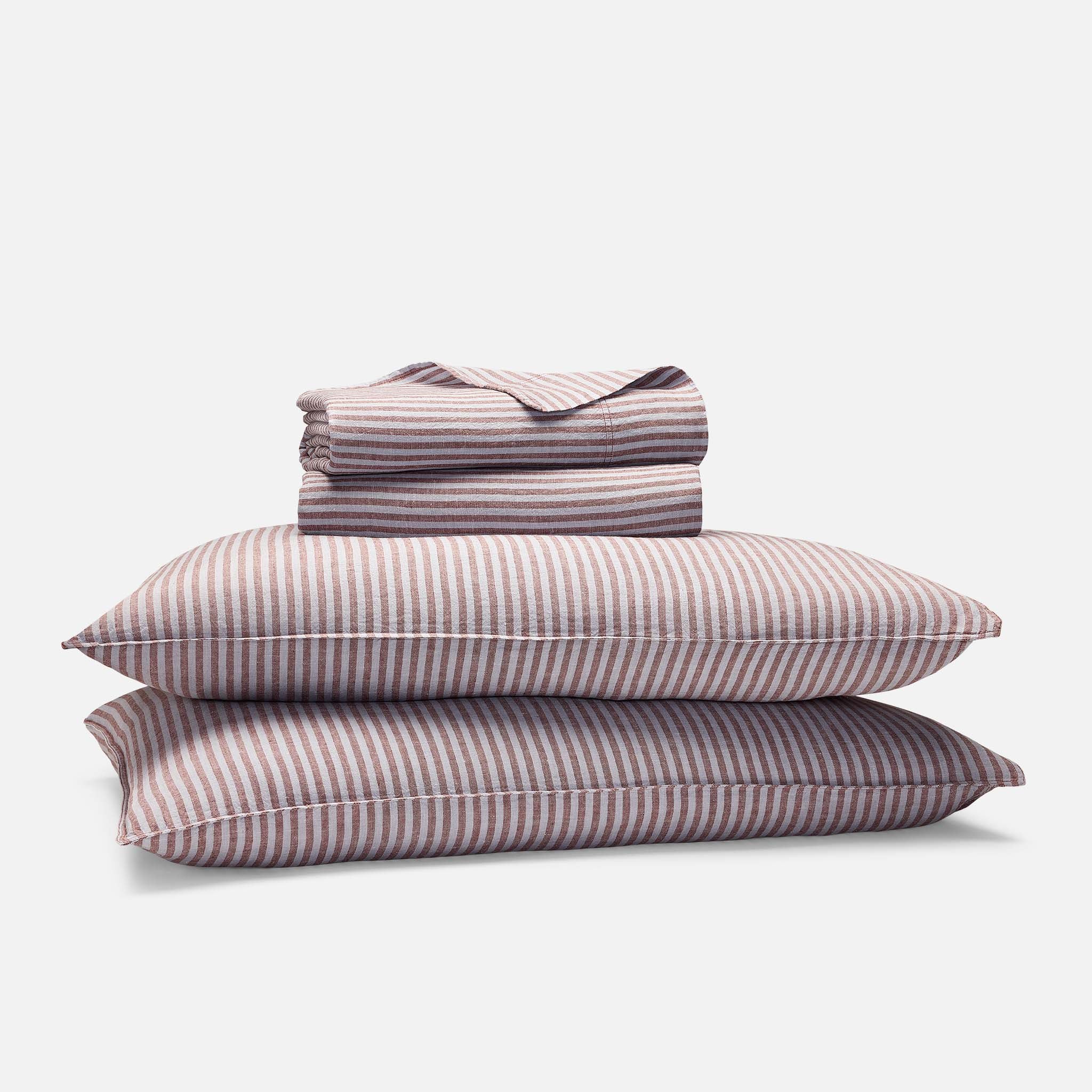 Washed European Linen Core Sheet Set B5