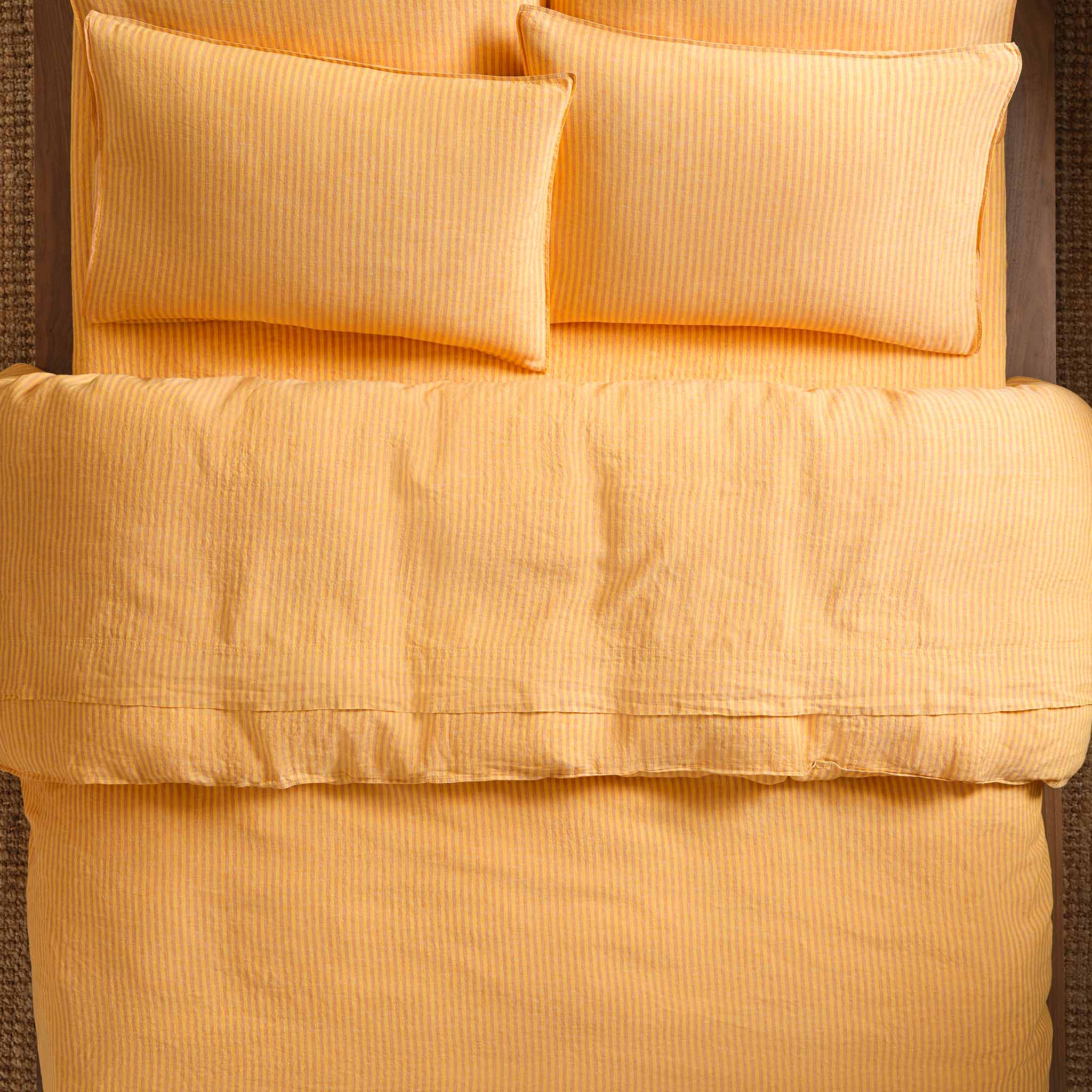 Washed European Linen Core Sheet Set B5