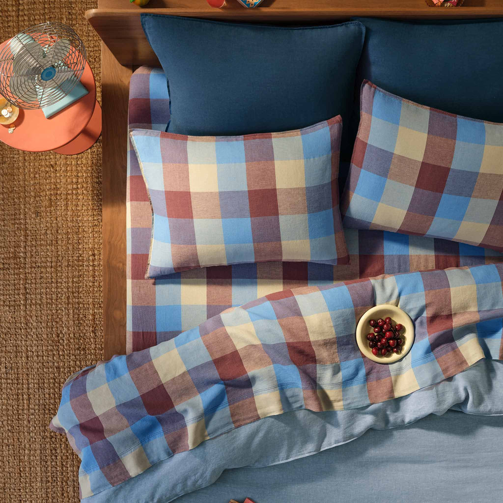 Washed European Linen Core Sheet Set B5