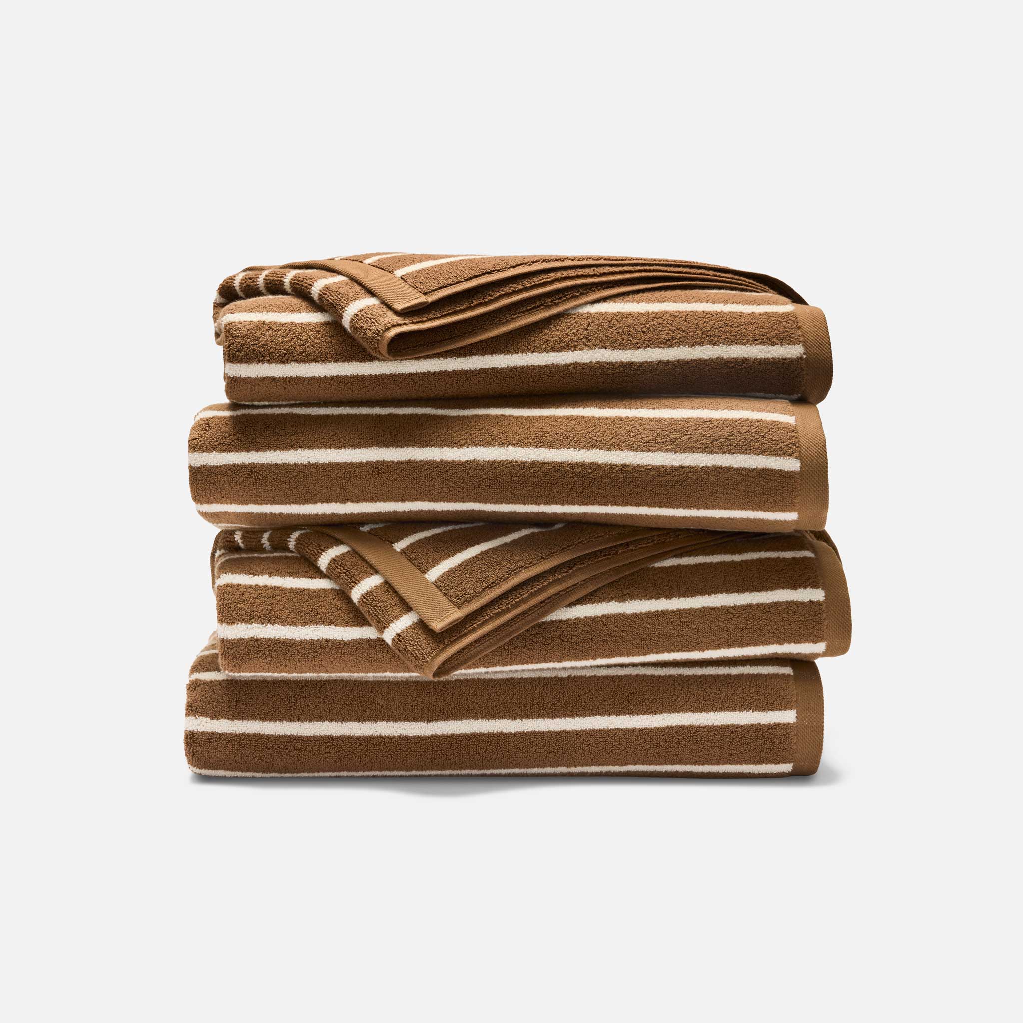 Super-Plush Set of 4 Bath Towel Bundle J0